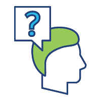 head with question mark icon