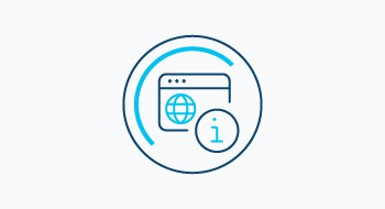 Global information icon.